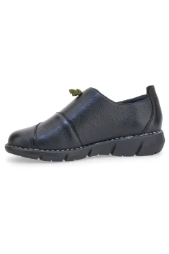 Scarpe Stringate Plocadi 17569 Nere Vera Pelle