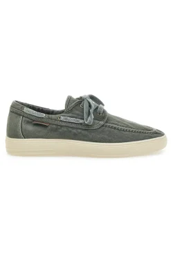 Scarpe Stringate Verdi con Tomaia in Tela WRANGLER 20251033