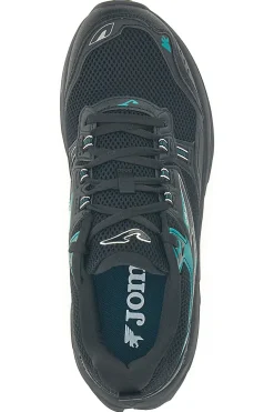 Scarpe trail da uomo nere e turchesi con suola tassellata Joma TKSHOS2691