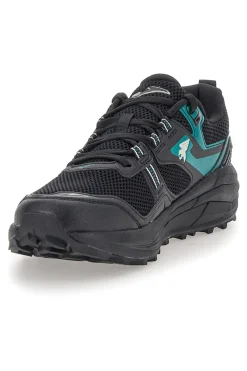 Scarpe trail da uomo nere e turchesi con suola tassellata Joma TKSHOS2691