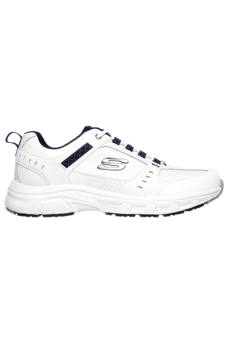 Scarpe trekking bianche e blu con Memory Foam Skechers Oak Canyon Redwick