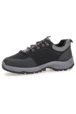 Scarpe trekking nere con suola carrarmato Altemberg GB2047