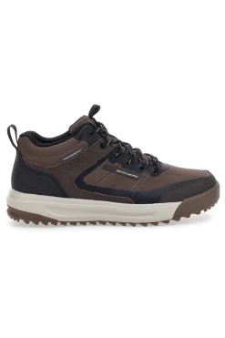 Scarponcini marroni impermeabili con memory foam Skechers Urban Street Hiker