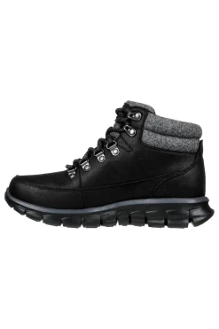 Scarponcini neri imbottiti idrorepellenti Skechers Synergy Cool Seeker