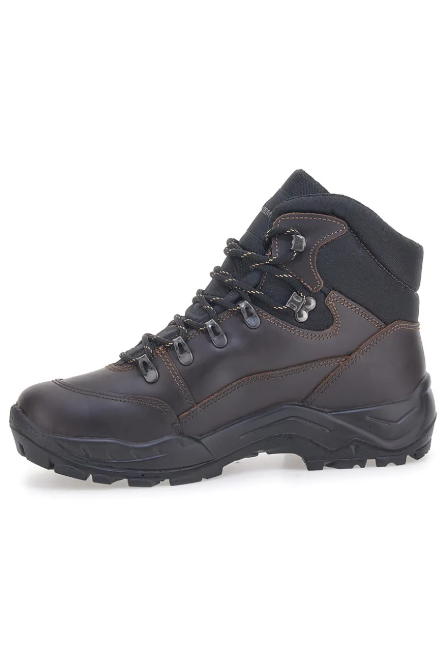 Scarponcini trekking marroni impermeabili con suola antiscivolo Altemberg 135028