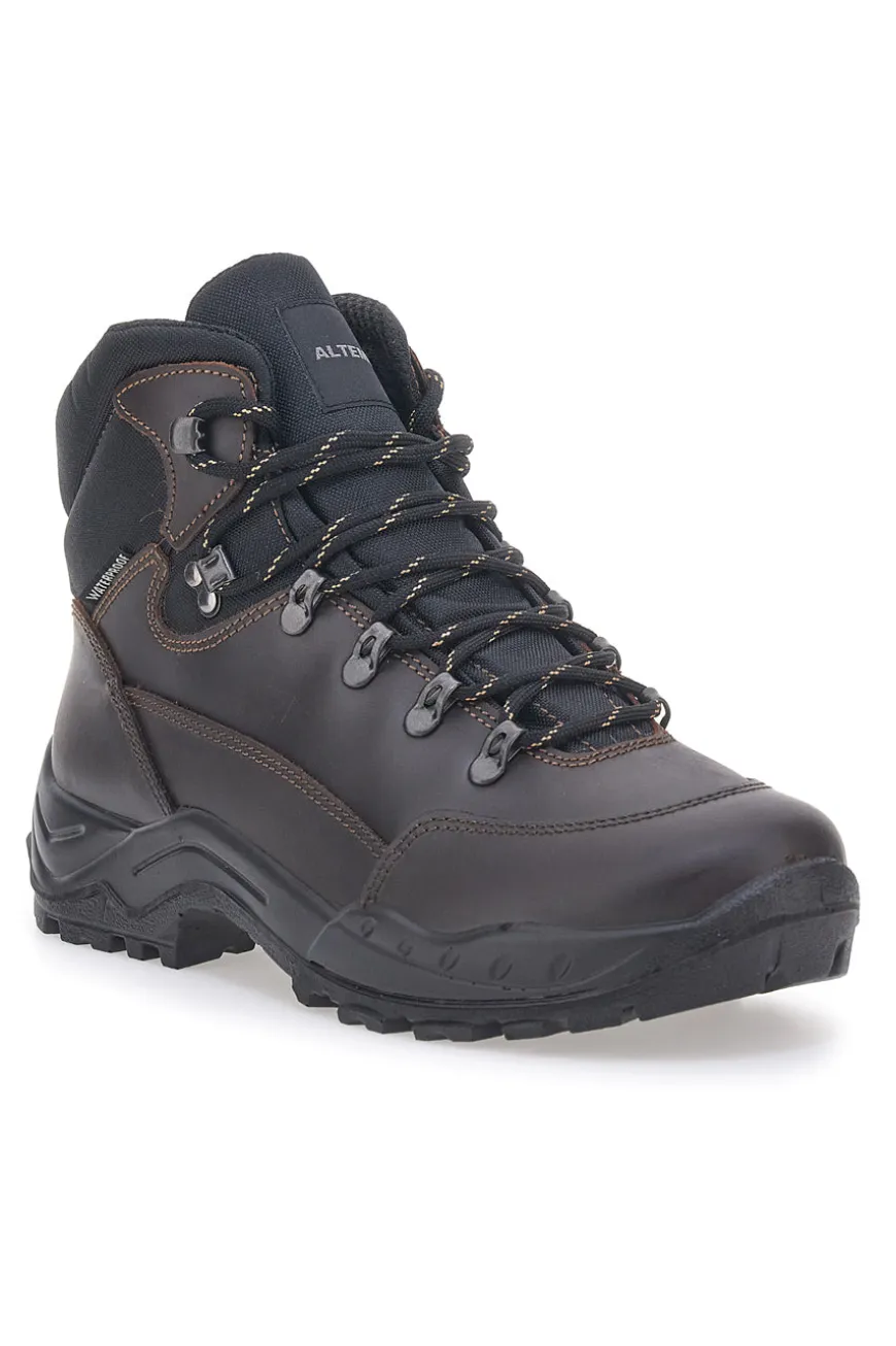 Scarponcini trekking marroni impermeabili con suola antiscivolo Altemberg 135028