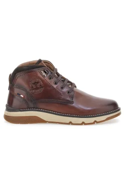 Scarponcino Stringato Cognac in Vera Pelle ALTERMBERG 2211