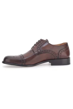 Schnürschuhe Echtleder Holz Pittarello Plus 611