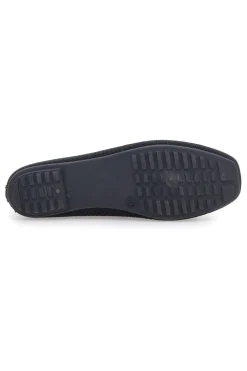 Schwarze Ballerinas aus Stoff mit weicher Innensohle The First PRE3