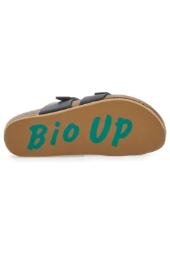 Schwarze Bio Up Flip Flops Hausschuhe 26410