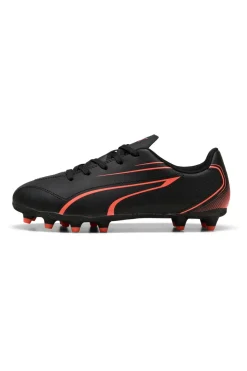 Schwarze Fußballschuhe mit Stollen PUMA VITORIA FG/AG JR