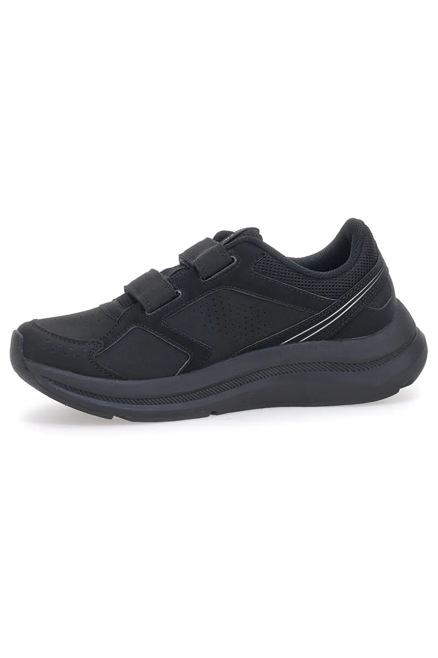 Schwarze Laufschuhe mit Klettverschluss LOTTO SPEEDRIDE 801 II S