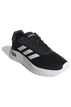Schwarze Laufschuhe mit weißer Sohle ADIDAS CLOUDFOAM COMFY