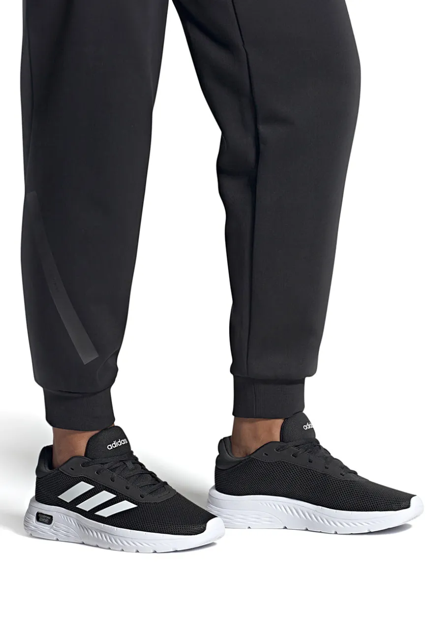 Schwarze Laufschuhe mit weißer Sohle ADIDAS CLOUDFOAM COMFY