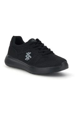Schwarze Netz-Turnschuhe 2t2l 155BK070903