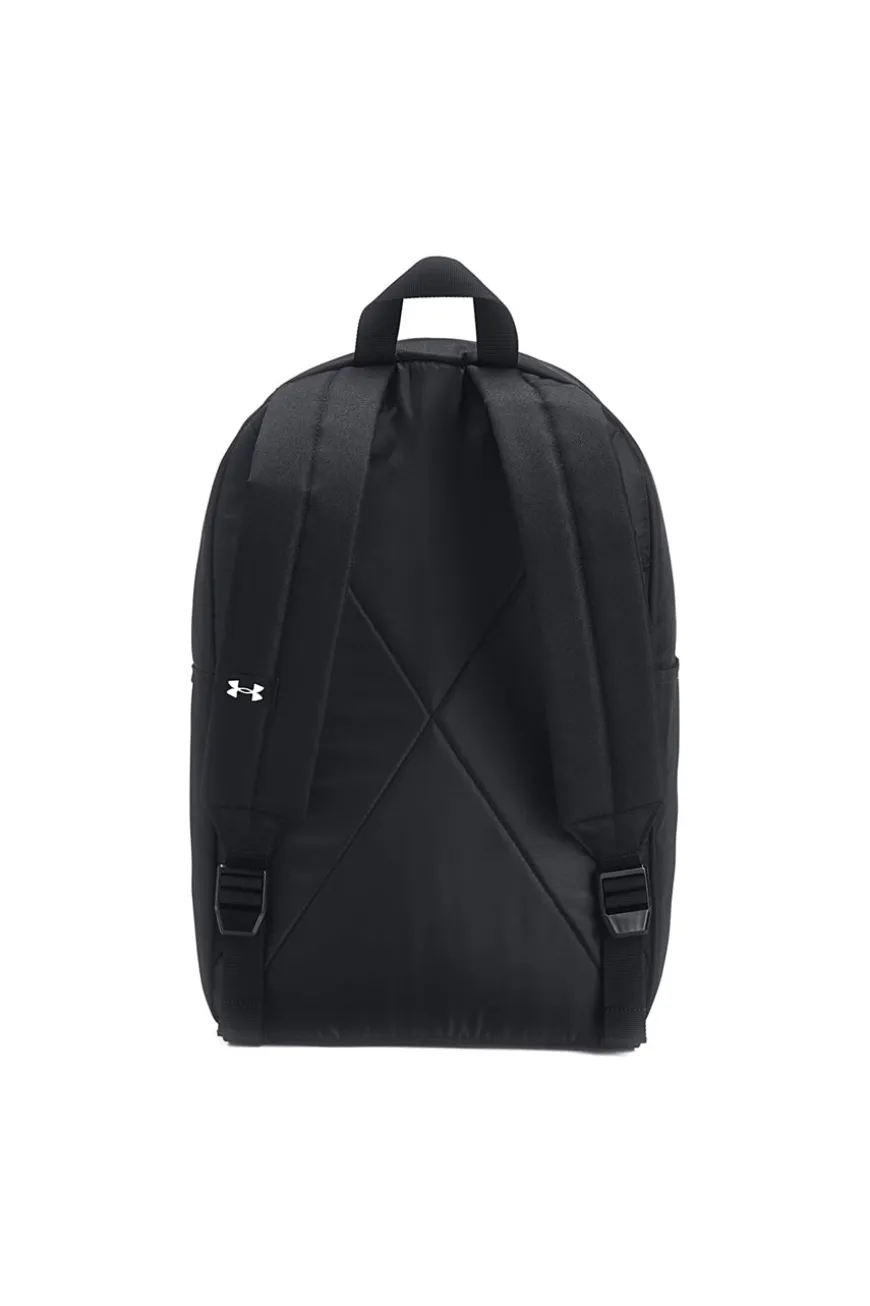 Schwarzer Rucksack mit weißem Under Armour Logo 1380476-002