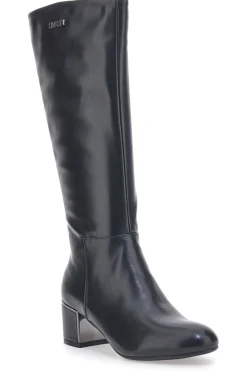 Schwarze Swish 21-Stiefel mit Absatz