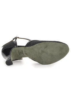 Schwarze Tanzschuhe mit mittlerem Absatz The First Dance 4325