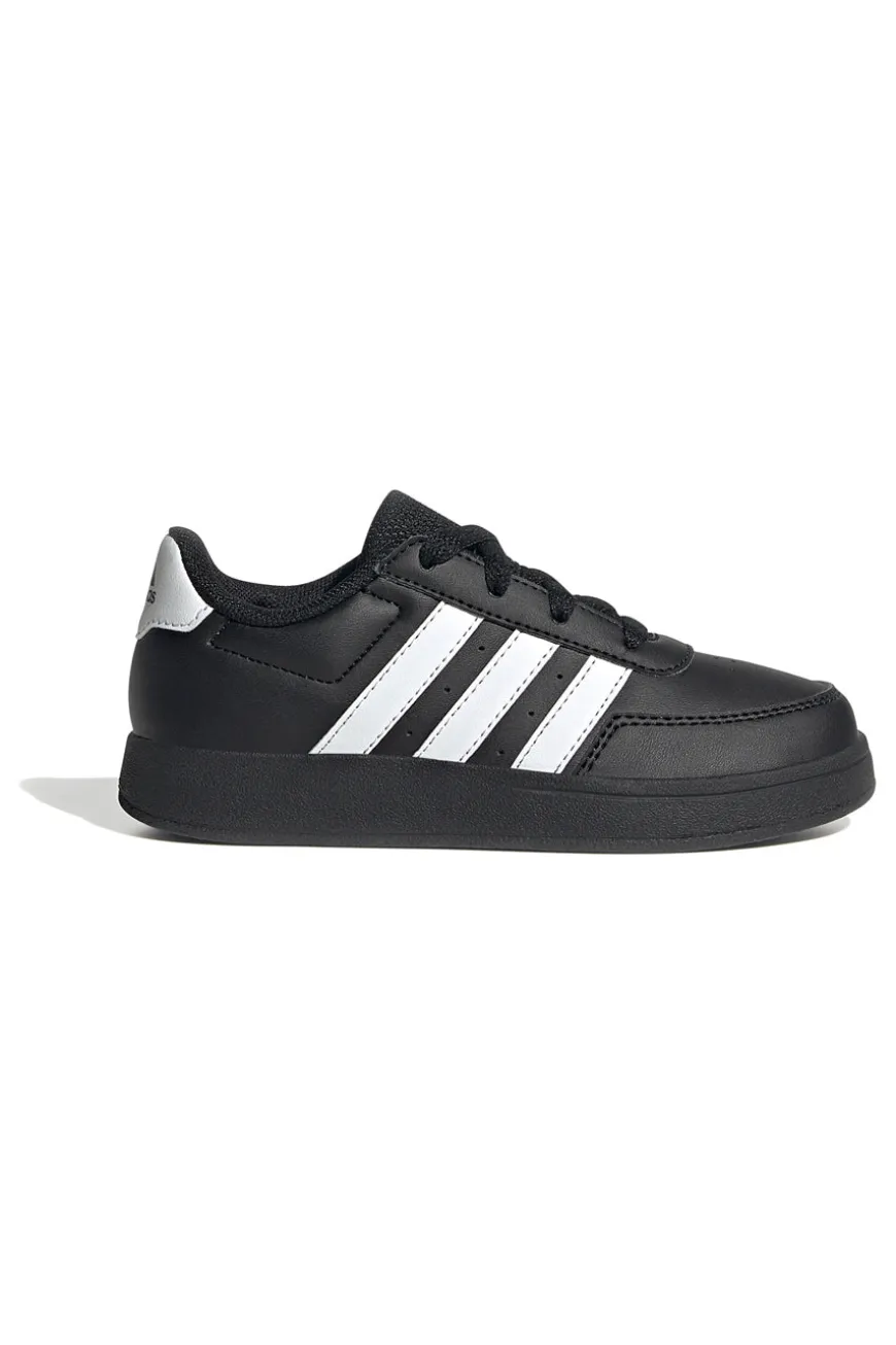 Schwarze Turnschuhe mit weißen Streifen Adidas Breaknet 2.0