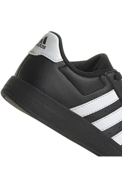 Schwarze Turnschuhe mit weißen Streifen Adidas Breaknet 2.0