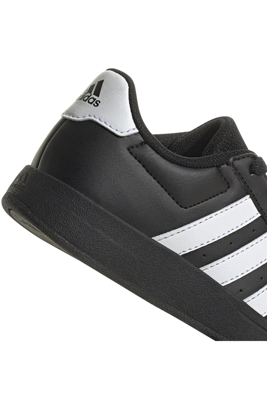 Schwarze Turnschuhe mit weißen Streifen Adidas Breaknet 2.0