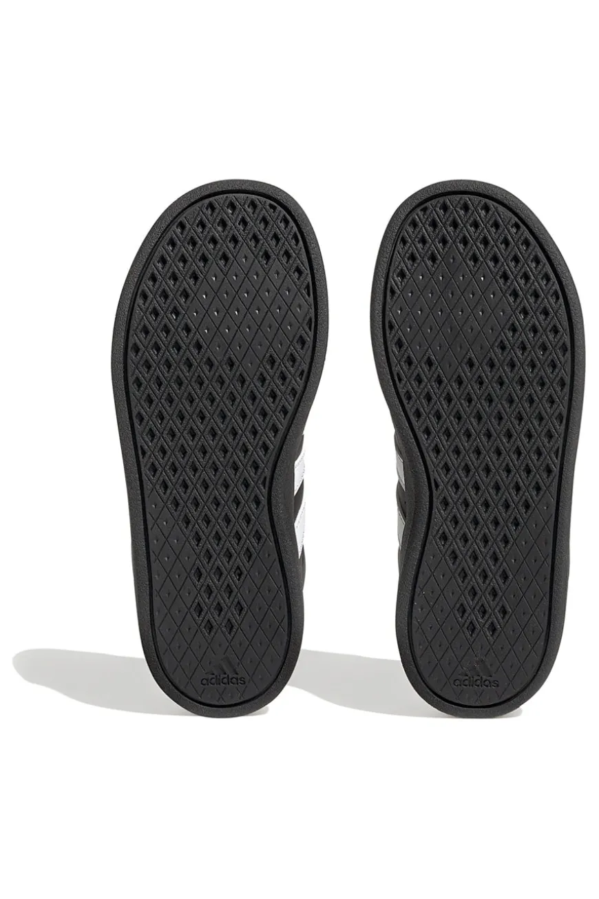 Schwarze Turnschuhe mit weißen Streifen Adidas Breaknet 2.0