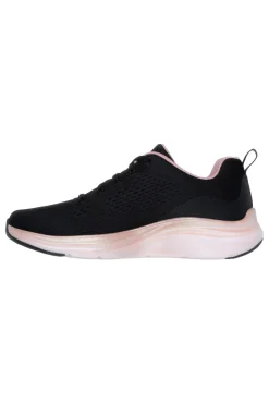 Schwarze Turnschuhe Skechers Vapor Foam Midnight Glimmer