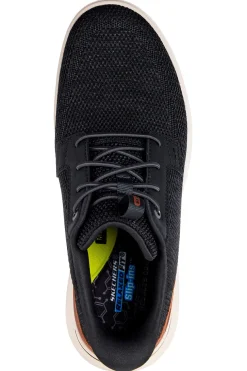 Schwarz Mesh Slip-on Schuhe Skechers Sterling ramone