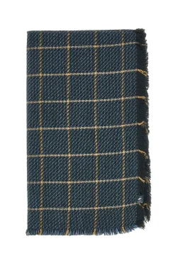 Sciarpa a Quadri Blu Basile 0149/U