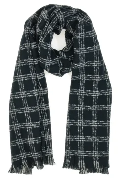 Sciarpa Nera da Donna in Maglia Gianmarco Venturi 62936