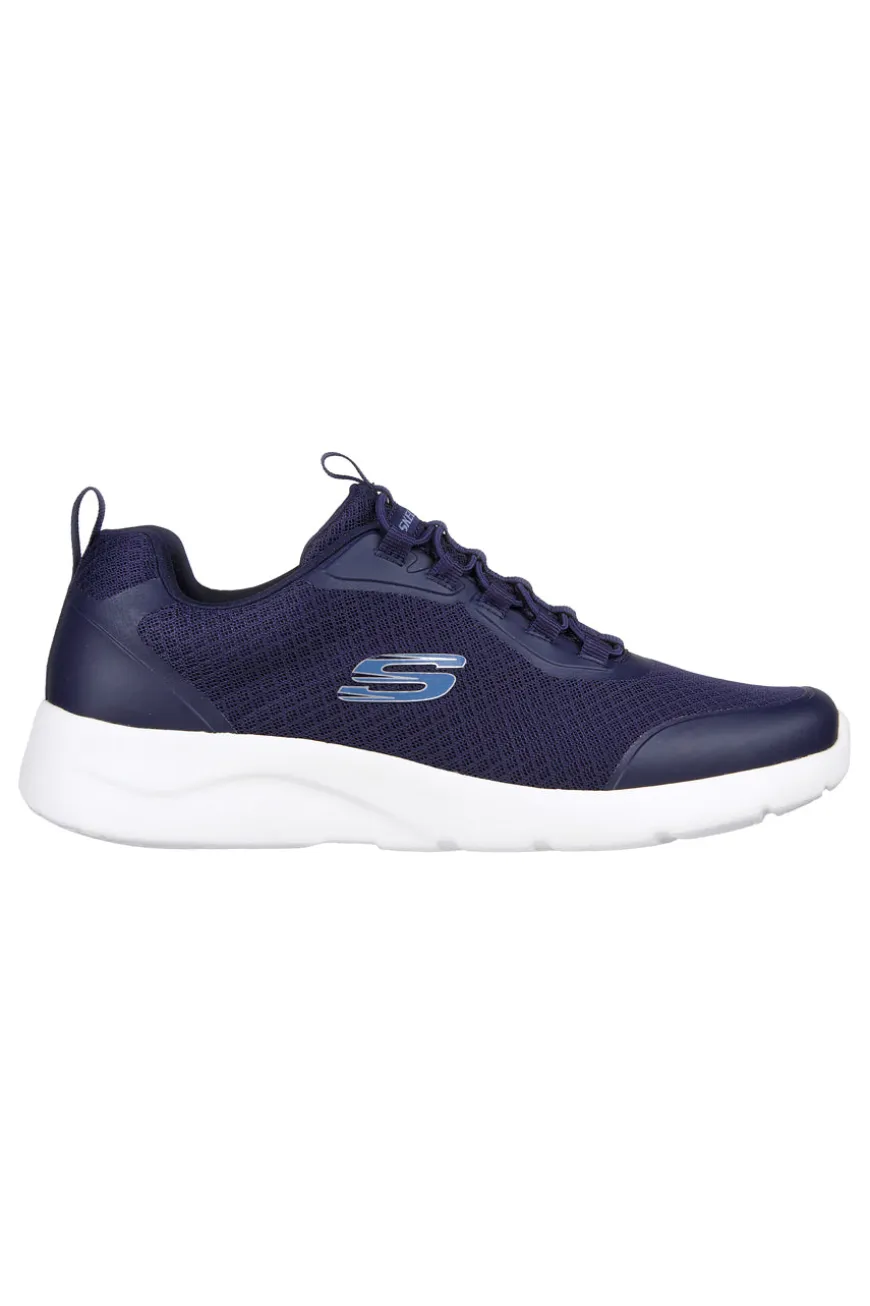 Skechers Dynamight 2.0 Gym-Schuhe mit Mesh-Obermaterial in Blau und Weiß - Setner