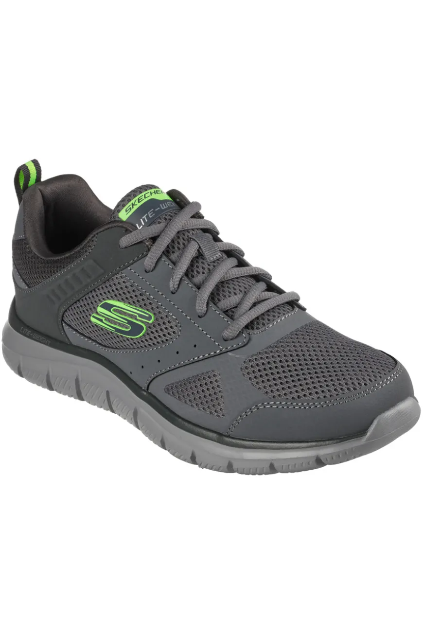 Skechers Track Syntac Graue Turnschuhe