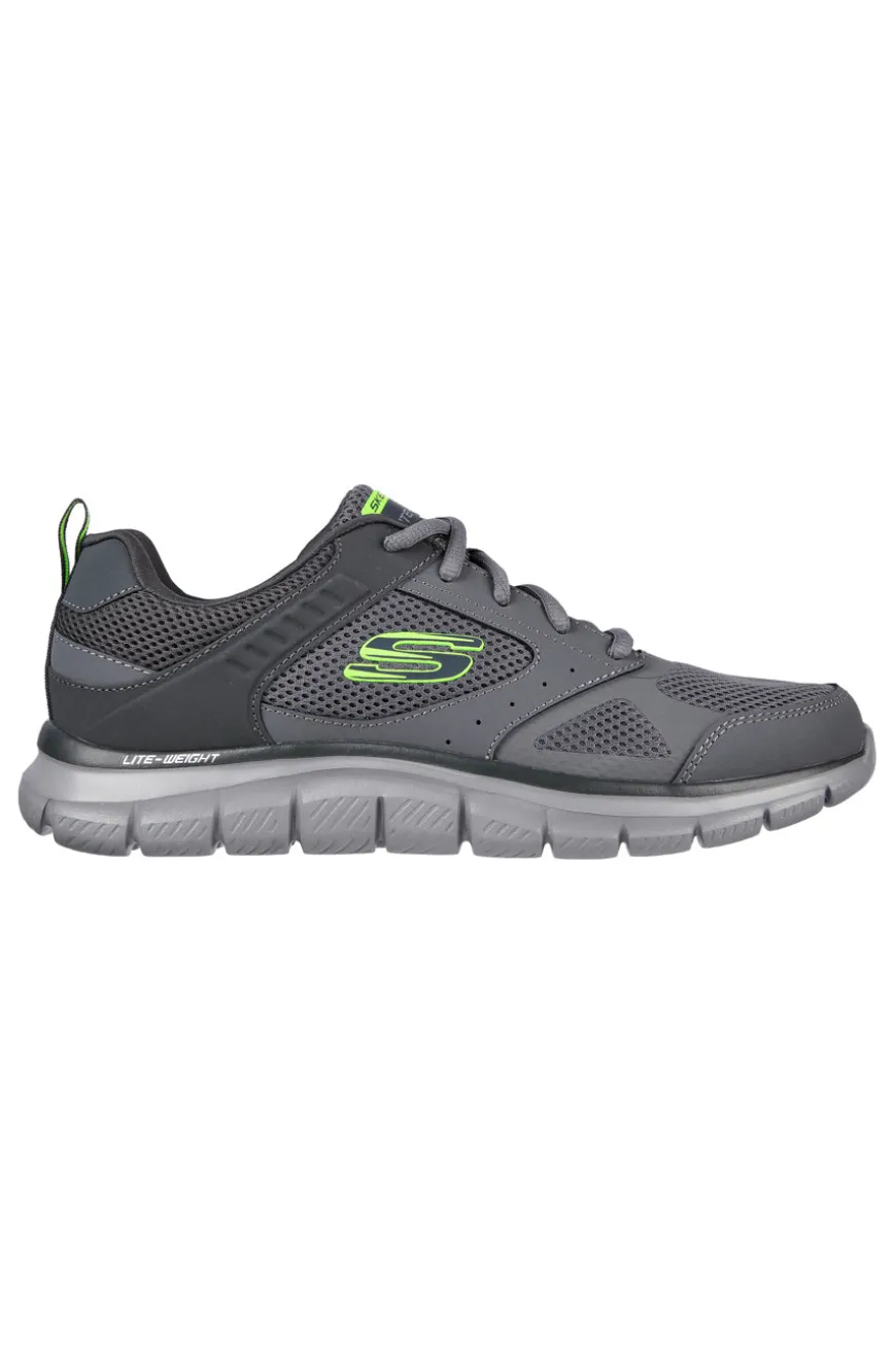 Skechers Track Syntac Graue Turnschuhe