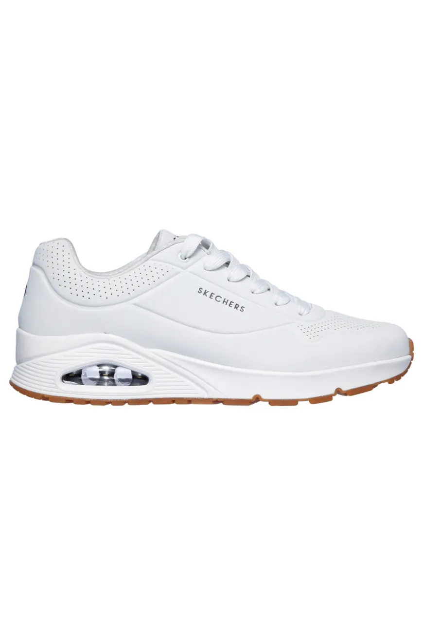 Skechers Uno - Stand On Air Bianche