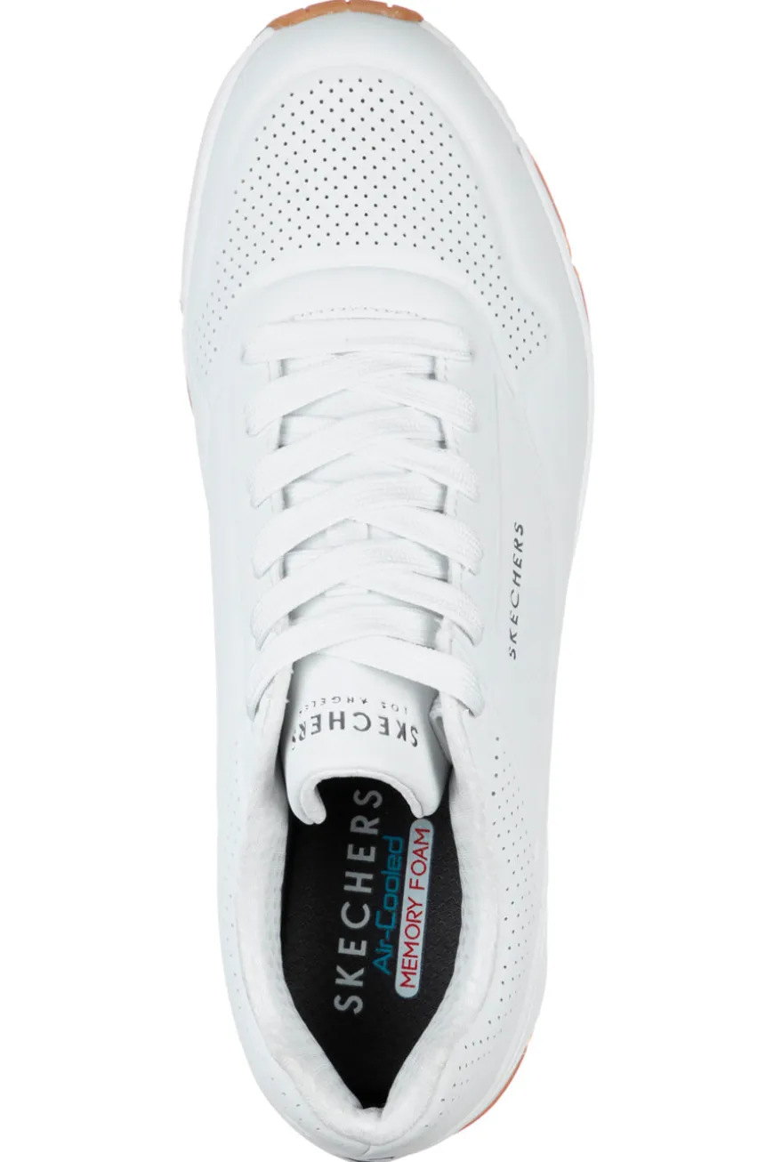 Skechers Uno - Stand On Air Bianche