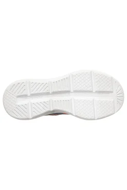 Sneaker Arancione e Grigio con strap e lacci elasticizzati Skechers Microspec Velocity