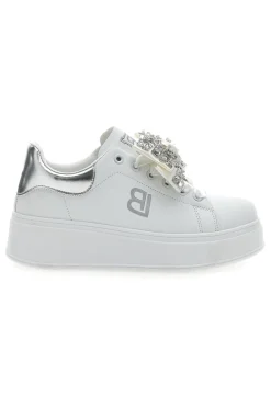 Sneaker Bianche Con Fiocco Laura Biagiotti 8929