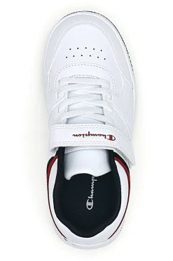 Sneaker bianco tomaia in materiale sintetico Champion Rd18 Low B Ps