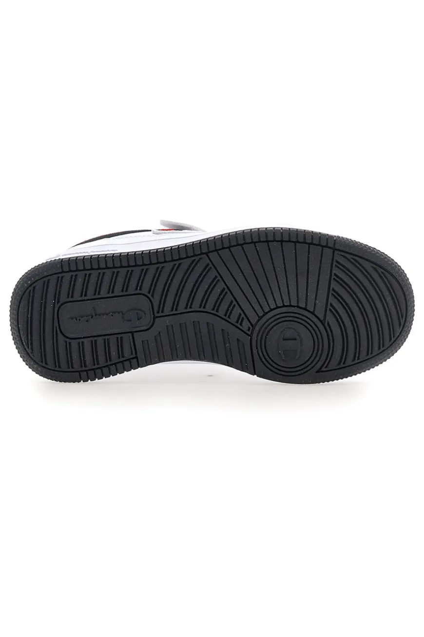 Sneaker bianco tomaia in materiale sintetico Champion Rd18 Low B Ps