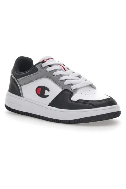 Sneaker „Champion Rebound 2 Low B Gs“ in Weiß und Schwarz