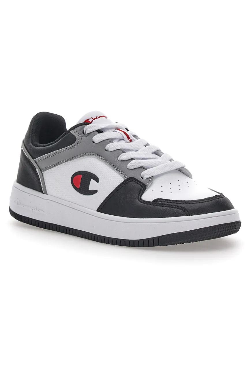 Sneaker „Champion Rebound 2 Low B Gs“ in Weiß und Schwarz
