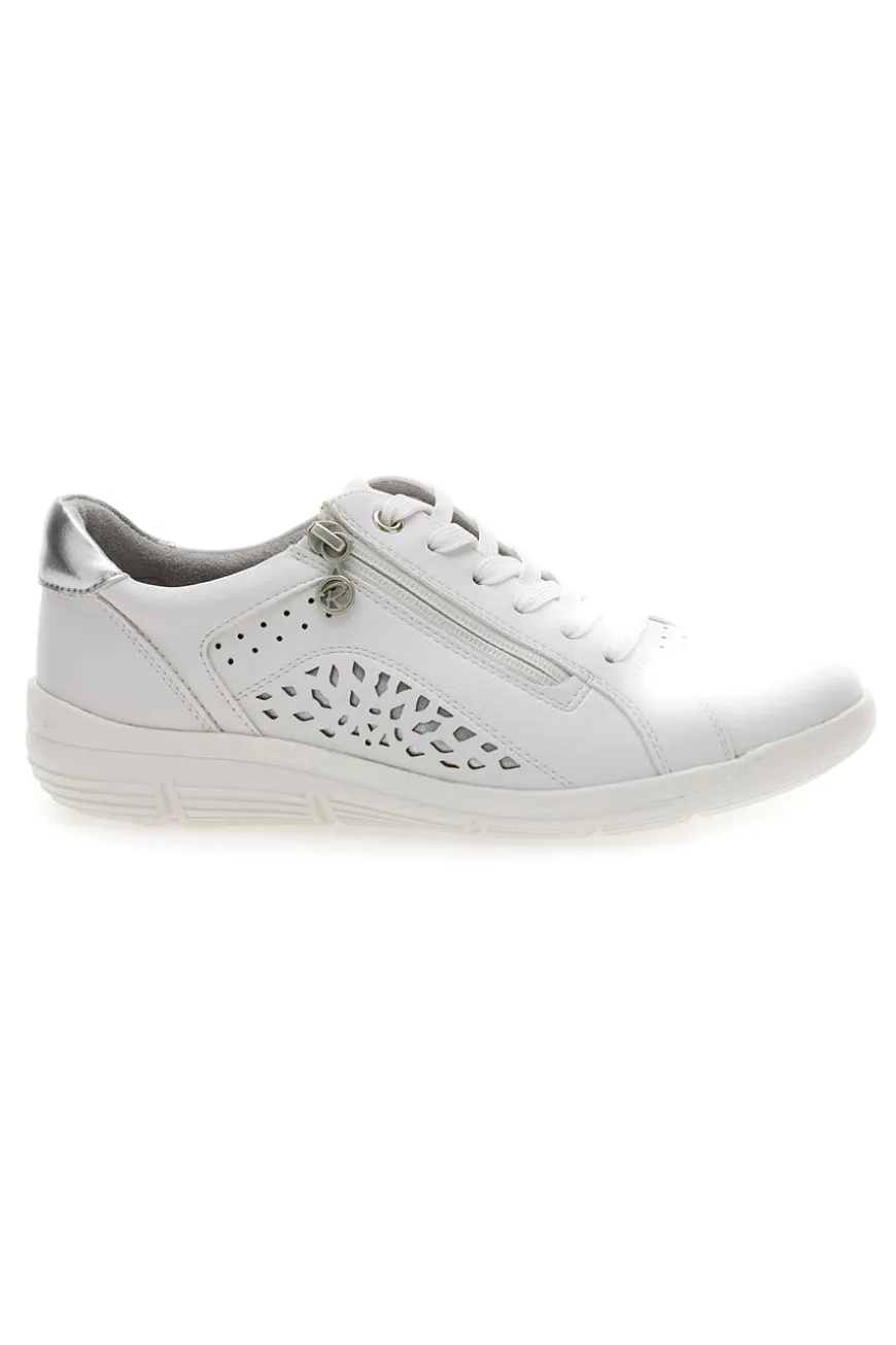 Sneaker da donna bianca traforata Relife 67172470307F