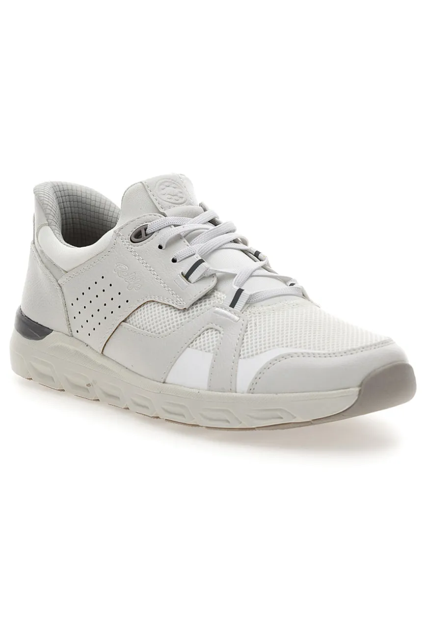Sneaker da uomo bianca con inserti a contrasto Relife 68882372106EF