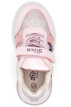 Sneaker rosa con luci Stitch D14638