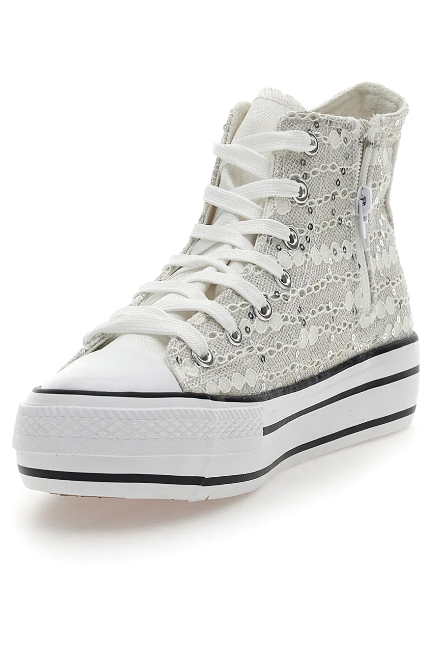 Sneakers Alte Argento Energy 106