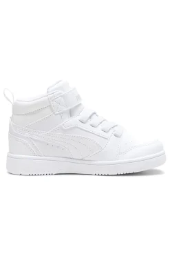 Sneakers alte bianche con strappo Puma Rebound V6 Mid AC+ PS