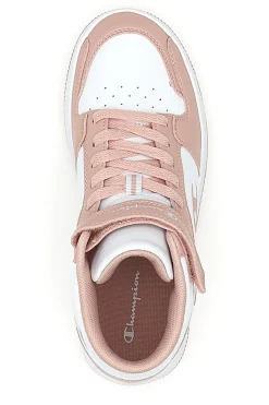 Sneakers Alte Rosa e Bianche Champion Rebound 2.0 Mid