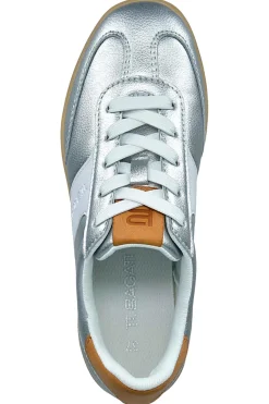 Sneakers Argento con Effetto Metallizzato Bagatt D35AQJ025050