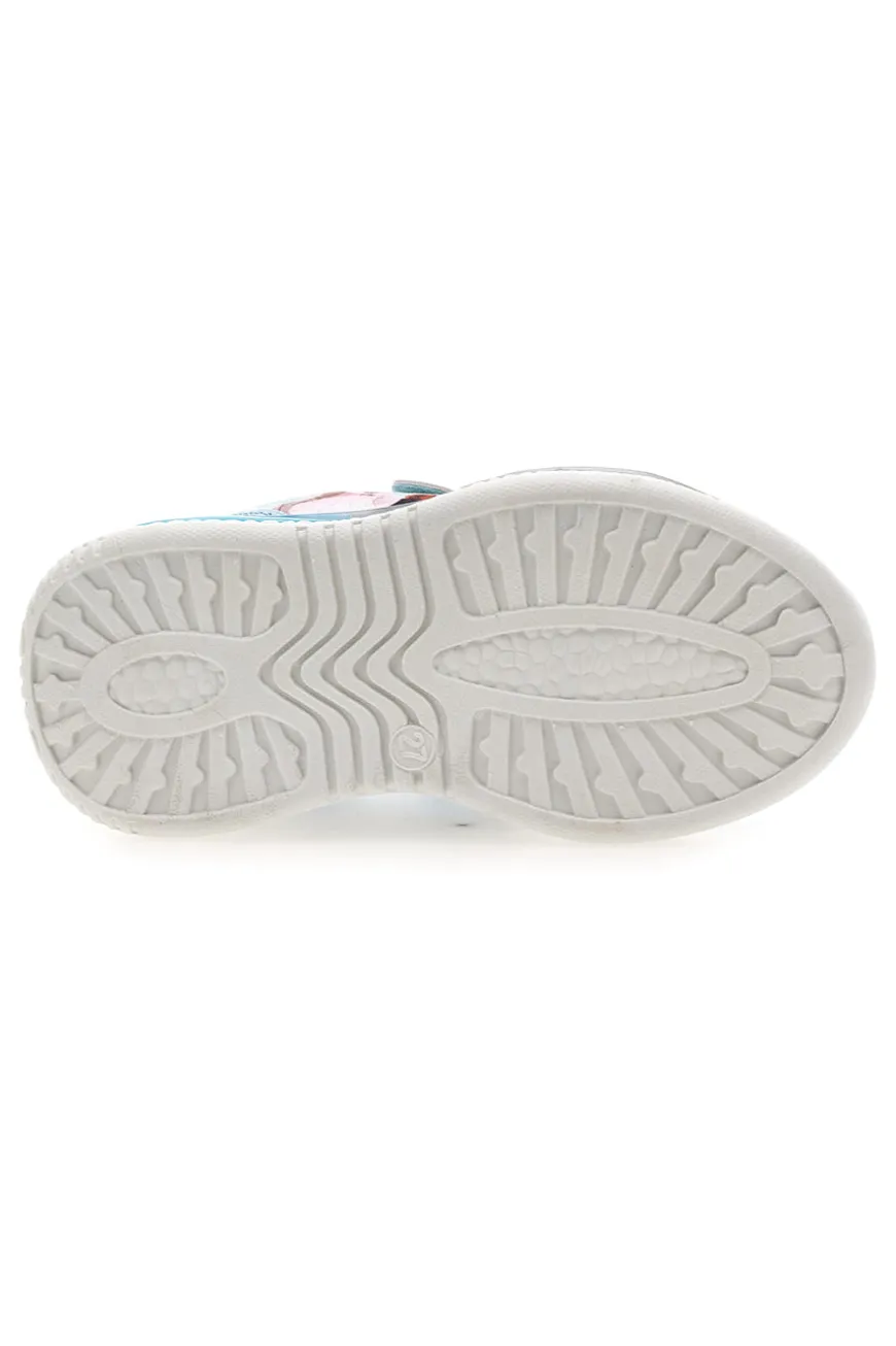 Sneakers azzurre con luci Frozen D14467