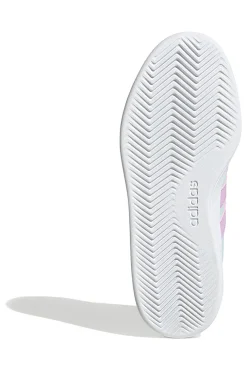 Sneakers azzurre pastello con dettagli lilla Adidas Breaknet 3 J